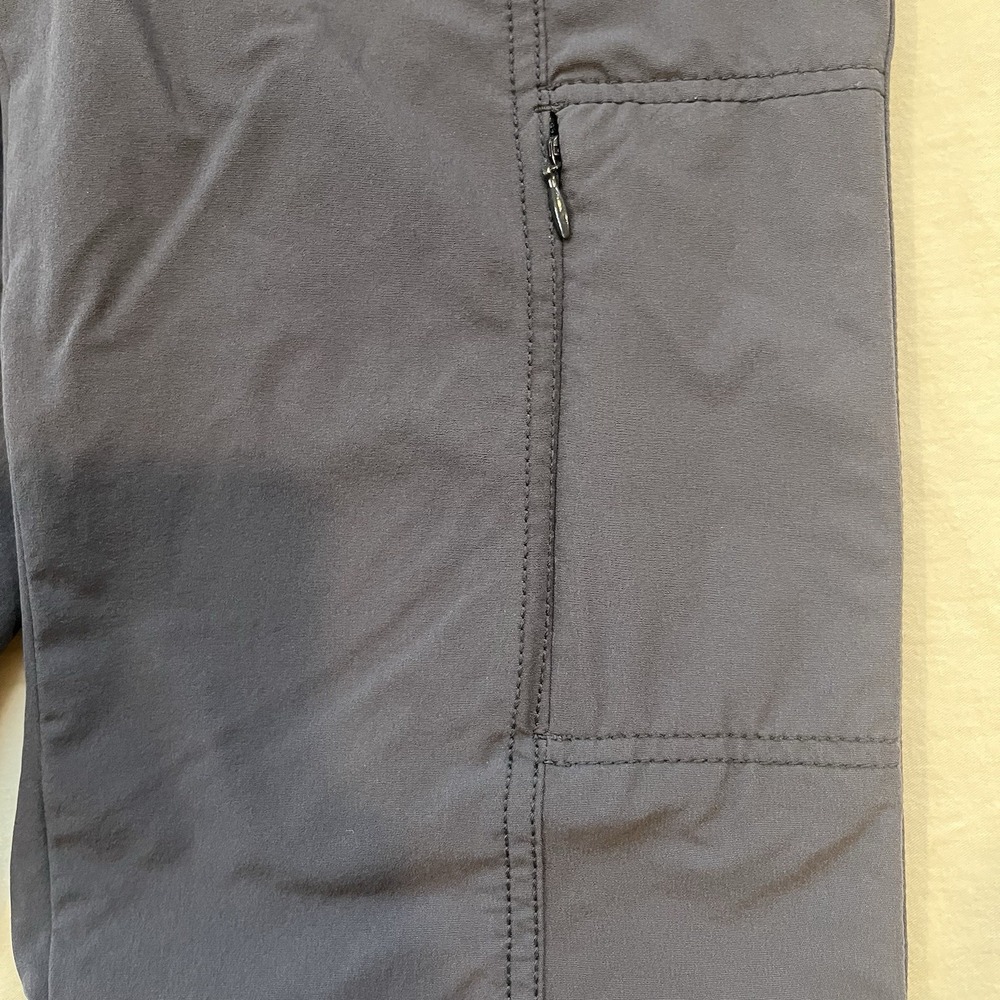 Kirkland Travel Pants Womens Sz 4 Navy Blue Nylon Outdoor Hiking Performance - Picture 4 of 11